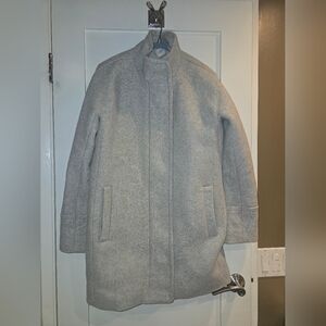 J. CREW Wool Blend Zip Coat